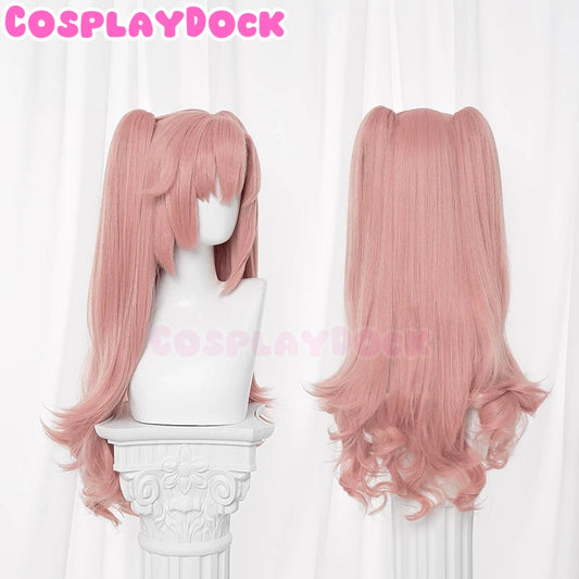 Cosplaydock Game Zenless Zone Zero Cosplay Nicole Demara Women Curly Pink Lone Cosplay Wig