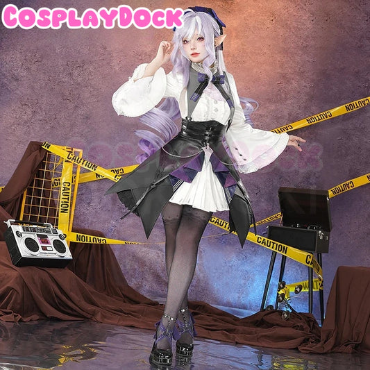 Game Zenless Zone Zero Cosplay Vivian Banshee Costume Vampire Girl ZZZ