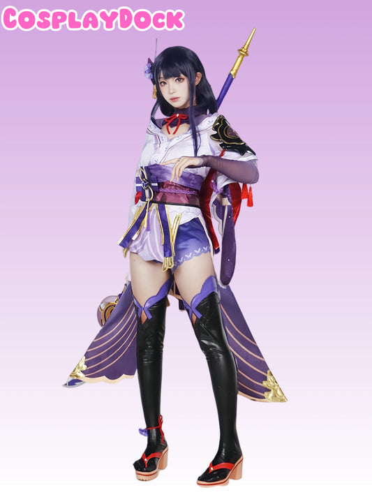Game Genshin Impact Raiden Shogun Cosplay Costume Baal