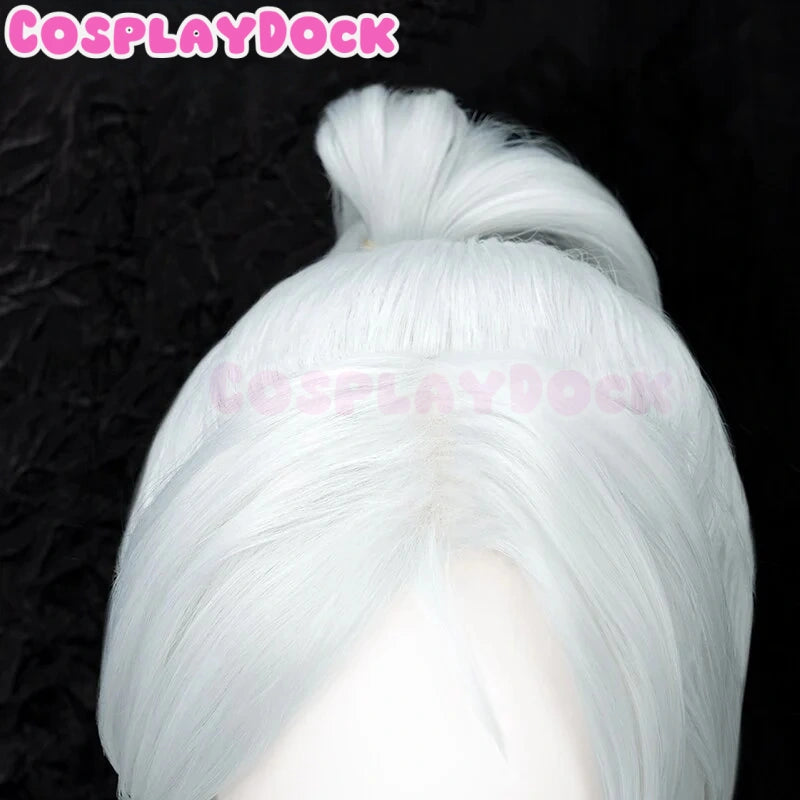 Cosplaydock Game Valorant Cosplay Jett Cosplay Wig White Hair VALORANT