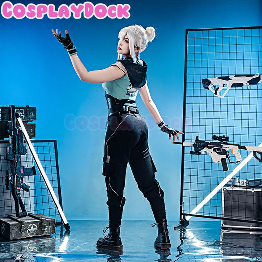Cosplaydock Game Valorant Cosplay Jett Costume