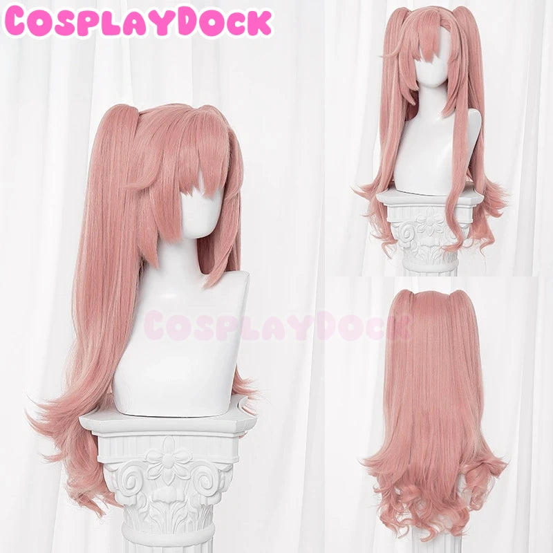 Cosplaydock Game Zenless Zone Zero Cosplay Nicole Demara Women Curly Pink Lone Cosplay Wig