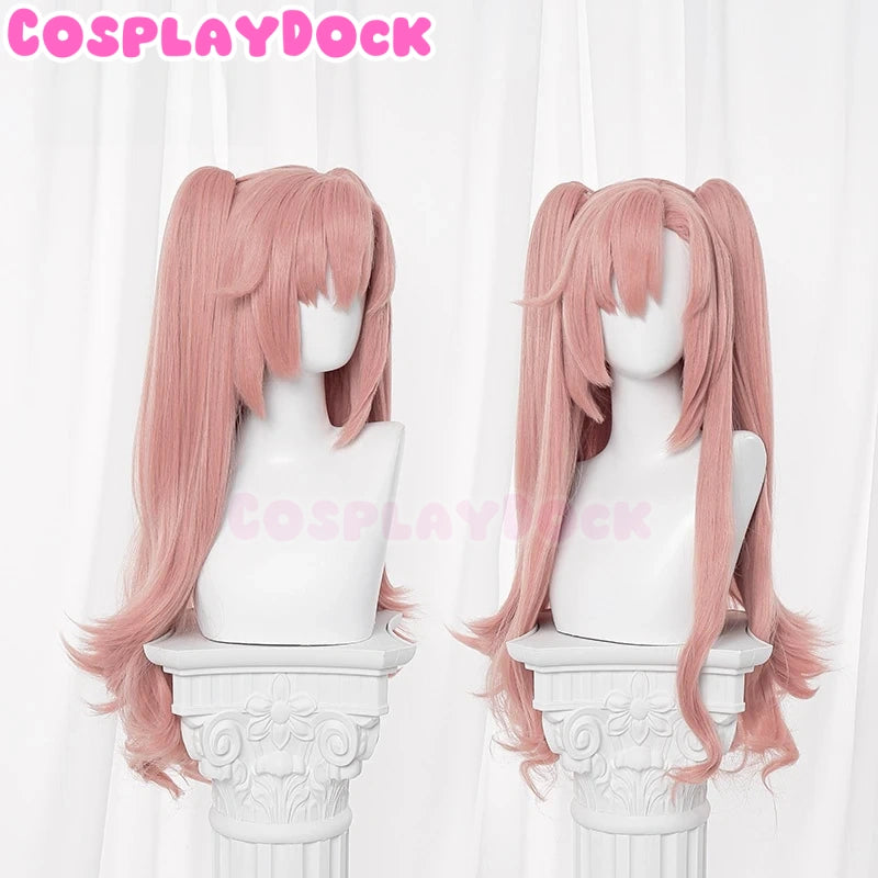 Cosplaydock Game Zenless Zone Zero Cosplay Nicole Demara Women Curly Pink Lone Cosplay Wig