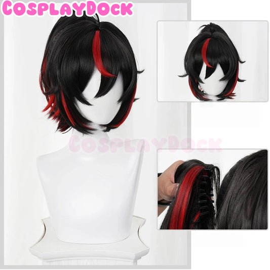 Cosplaydock Game Zenless Zone Zero Cosplay ZhuYuan wig black short hair