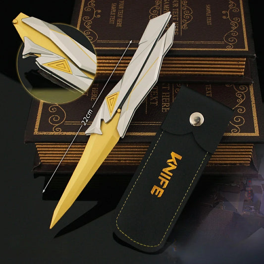 VALORANT Singularity Butterfly Knife Collectible Replica - High-Detail Alloy Model, Officially Inspired Design