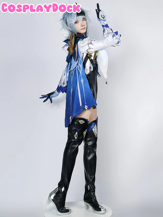game genshin impact eula cosplay costume authentic knight of favonius-cosplaydock