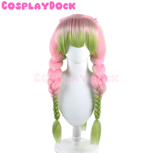 Anime Demon Slayer 5th Anniversary Mitsuri Kanroji cosplay wig