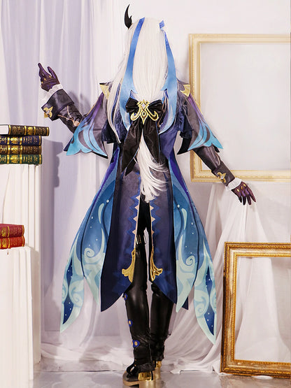 Game Genshin Impact Cosplay Neuvillette Costume Fontaine
