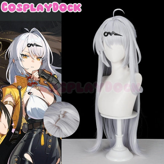 Cosplaydock Game Zenless Zone Zero Cosplay Yixuan Wig Long Straight Yellow Hair Yi Xuan ZZZ