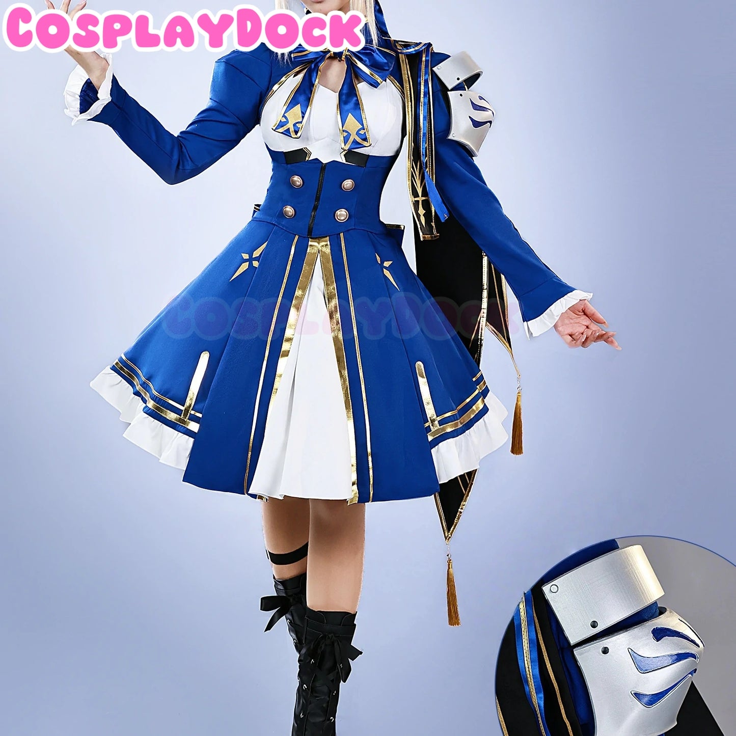 Cospalydock Game Honkai Star Rail x Fate Stay Night Cosplay Saber Costume