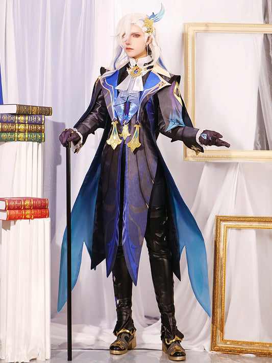 Game Genshin Impact Cosplay Neuvillette Costume Fontaine