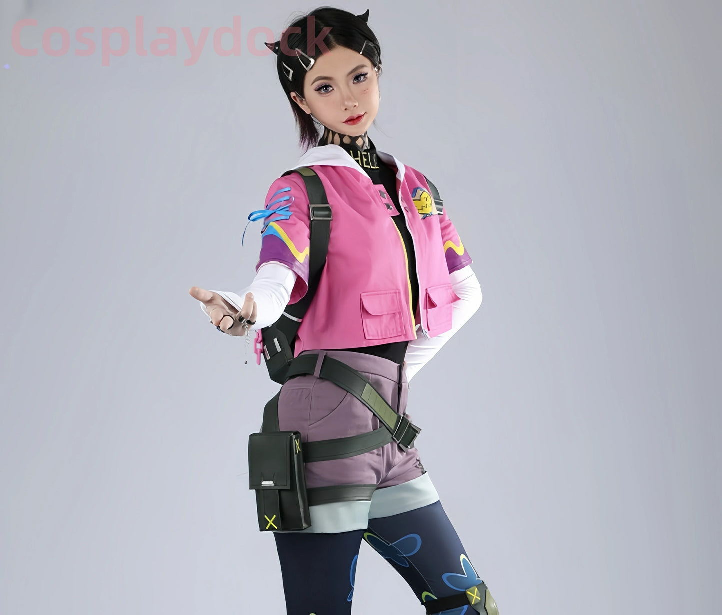 Game Valorant Cosplay Clove Costume