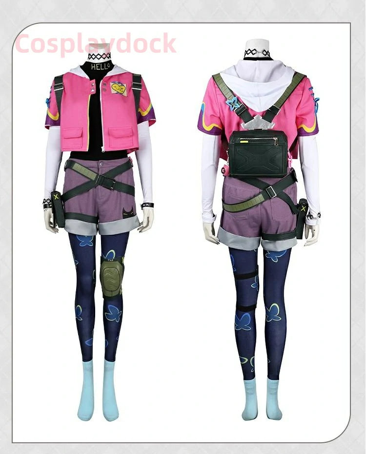 Game Valorant Cosplay Clove Costume
