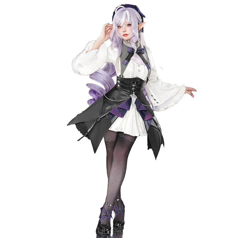 Game Zenless Zone Zero Cosplay Vivian Banshee Costume Vampire Girl ZZZ