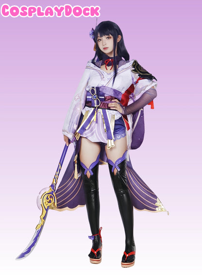 Game Genshin Impact Raiden Shogun Cosplay Costume Baal