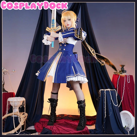 Cospalydock Game Honkai Star Rail x Fate Stay Night Cosplay Saber Costume