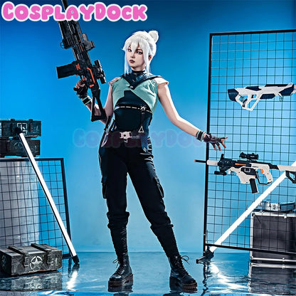 Cosplaydock Game Valorant Cosplay Jett Costume