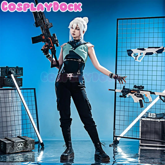 Cosplaydock Game Valorant Cosplay Jett Costume