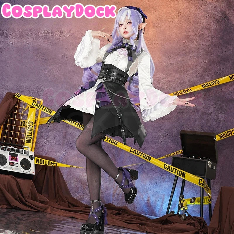 Game Zenless Zone Zero Cosplay Vivian Banshee Costume Vampire Girl ZZZ