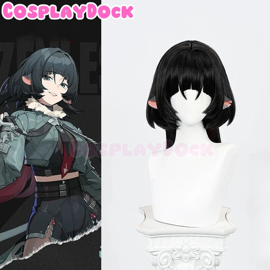 Game Zenless Zone Zero Cosplay Jane Doe wig-cosplaydock