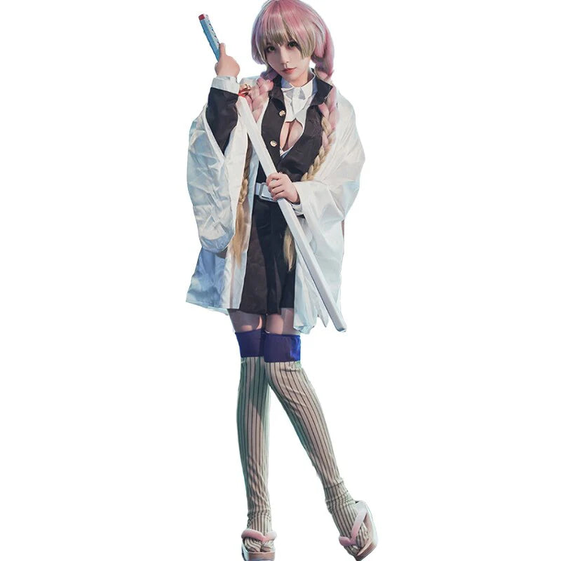 Anime Demon Slayer Mitsuri Kanroji cosplay costume-cosplaydock