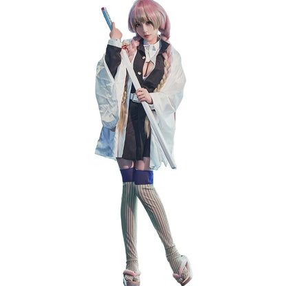 Anime Demon Slayer Mitsuri Kanroji cosplay costume-cosplaydock