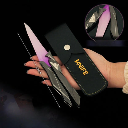 VALORANT Singularity Butterfly Knife Collectible Replica - High-Detail Alloy Model, Officially Inspired Design