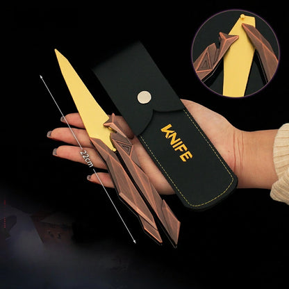 VALORANT Singularity Butterfly Knife Collectible Replica - High-Detail Alloy Model, Officially Inspired Design