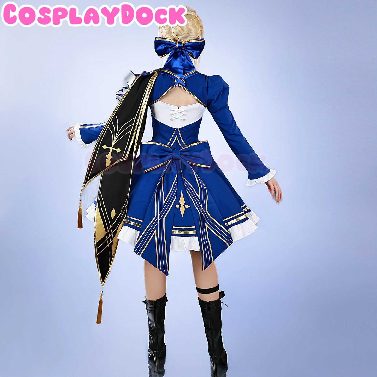 Cospalydock Game Honkai Star Rail x Fate Stay Night Cosplay Saber Costume