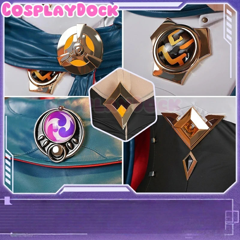 Cosplaydock Game Genshin Impact Ineffa cospaly costume