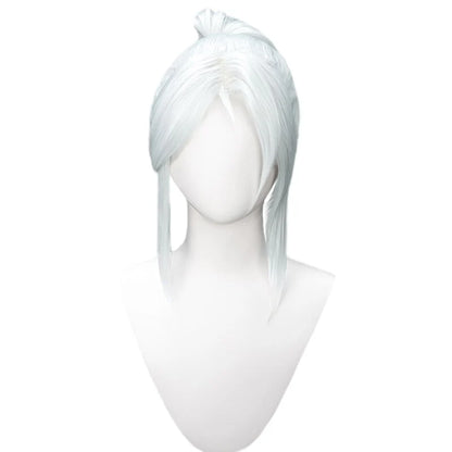 Cosplaydock Game Valorant Cosplay Jett Cosplay Wig White Hair VALORANT