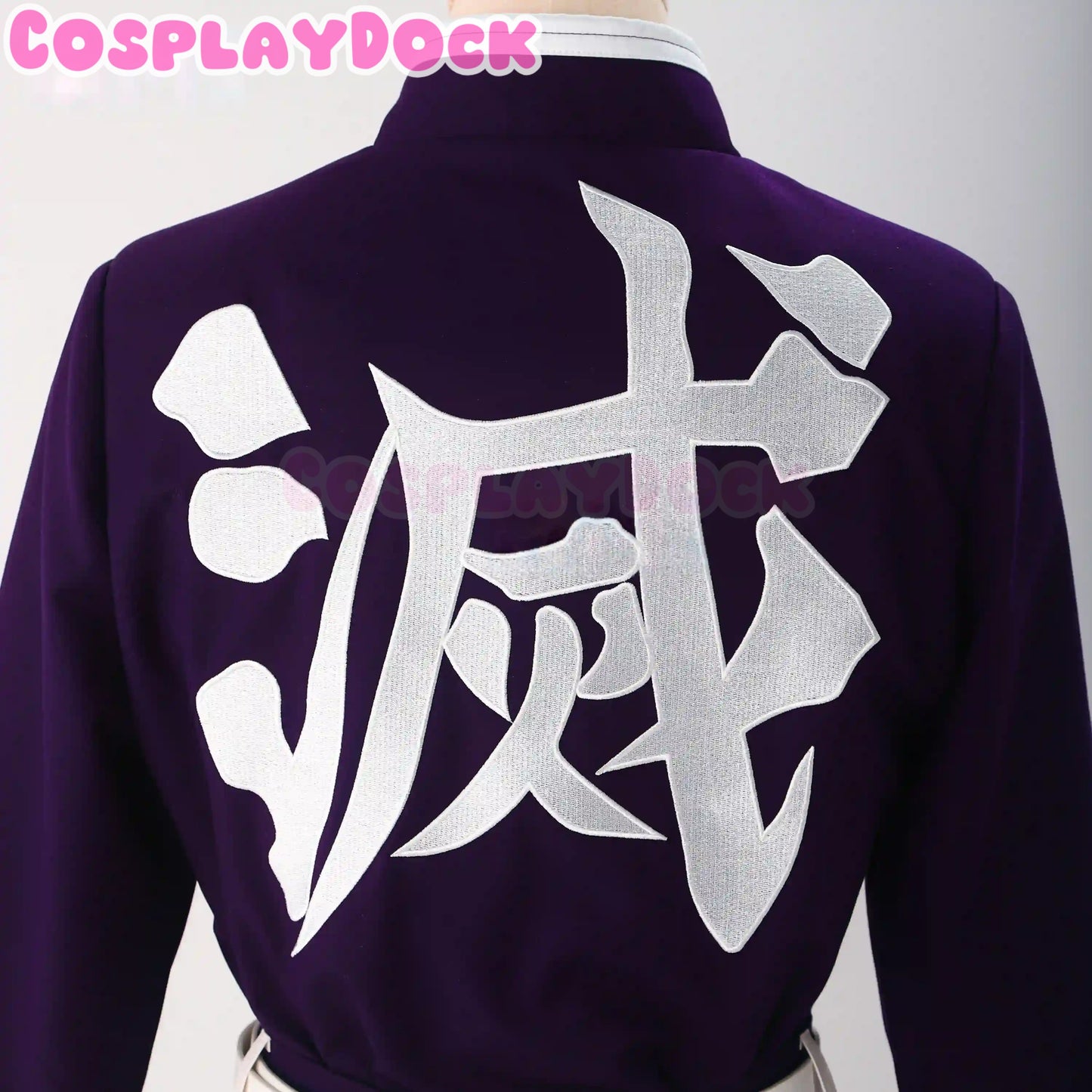 cosplaydock demon slayer shinobu kocho cosplay costume purple striped uniform butterfly cloak